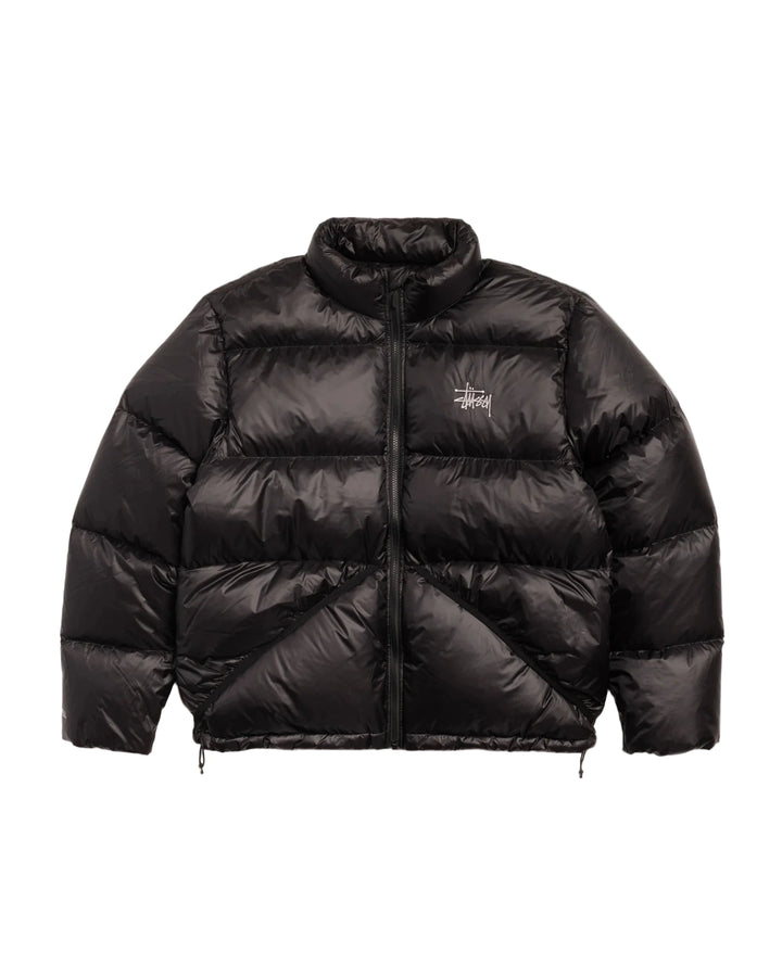 Stussy Micro Ripstop Down Mock - Jet Black