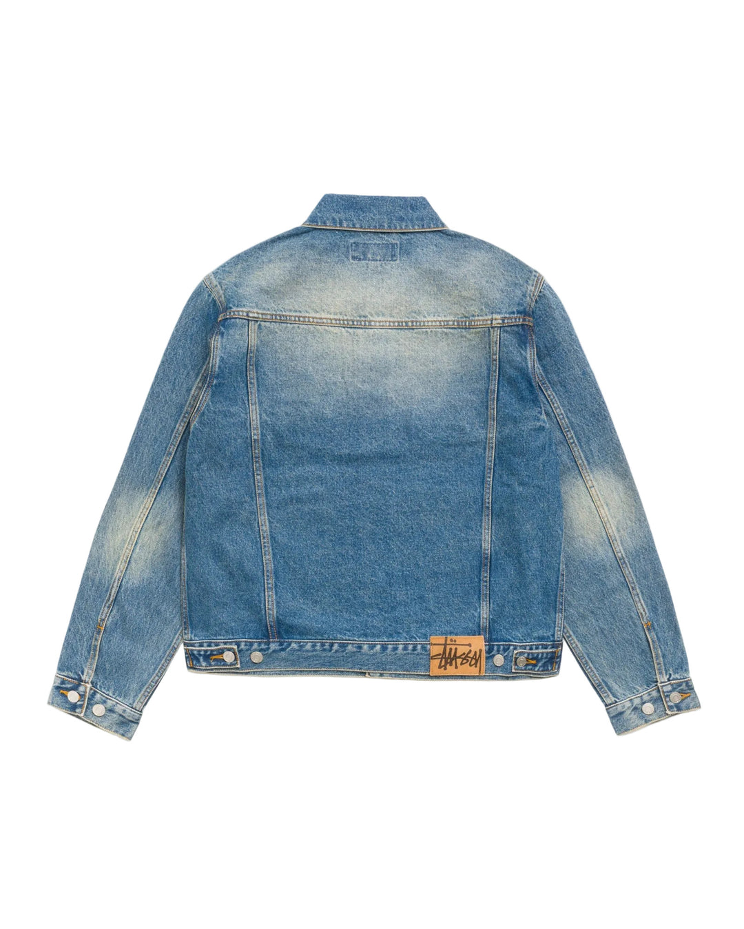 Stussy Trucker Denim - Dark Wash Indigo