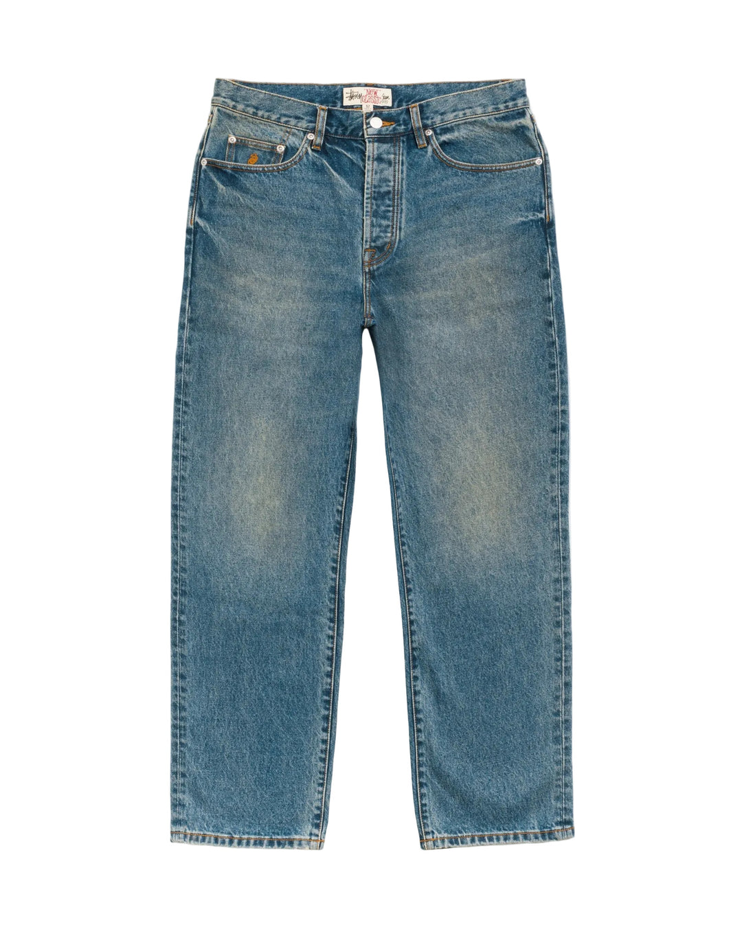 Stussy New Classic Jeans Denim - Dark Wash Indigo