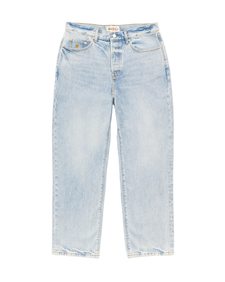 Stussy Big Ol' Jean Denim - Light Wash Indigo