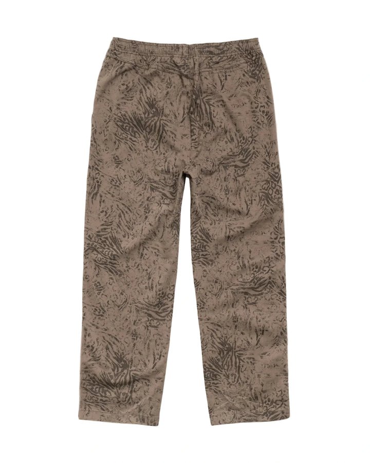 Stussy Beach Pant Cotton Twill - Fossil