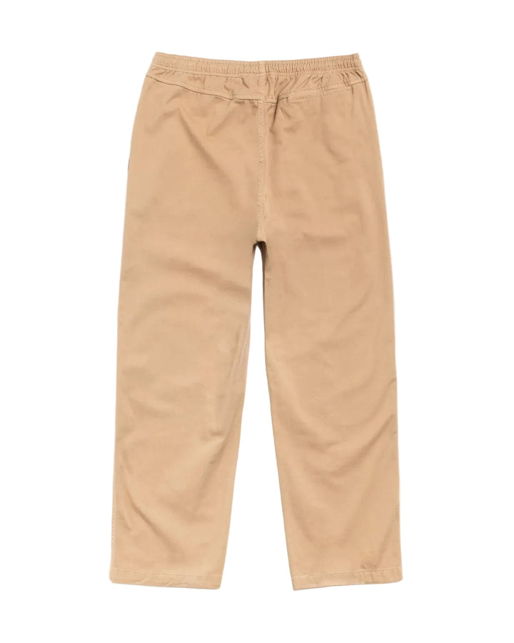 Stussy Beach Pant Cotton Twill - Khaki