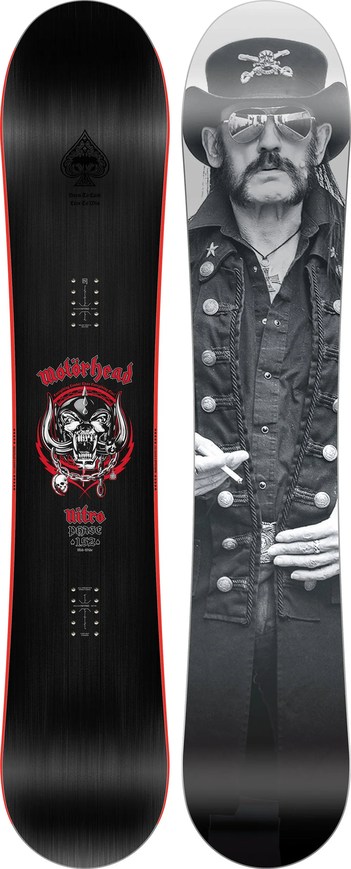 2027 Nitro Phase x Motorhead Snowboard - 155cm
