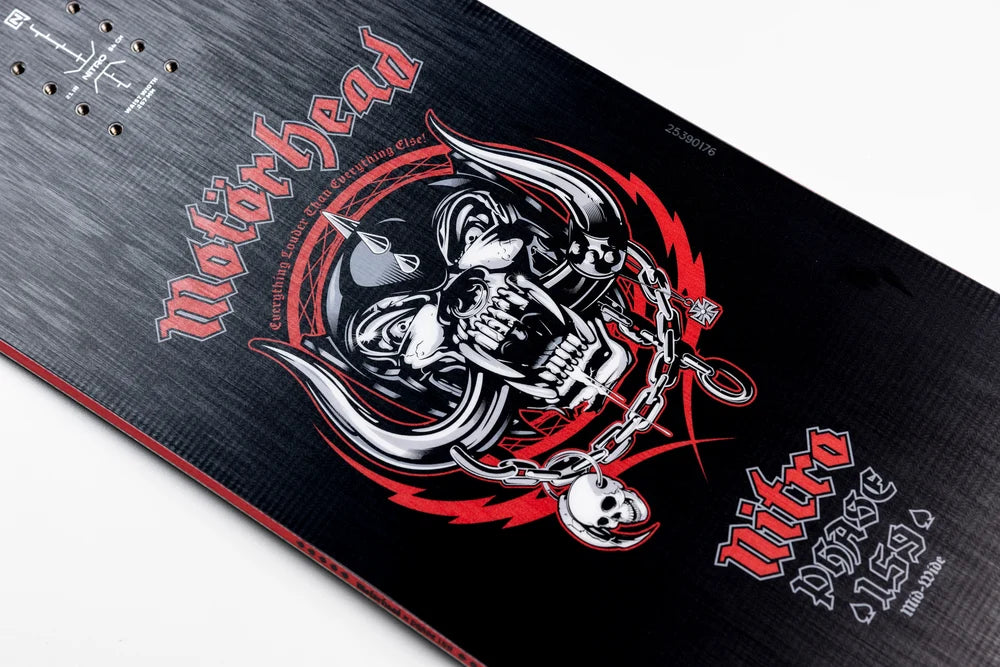 2027 Nitro Phase x Motorhead Snowboard - 155cm