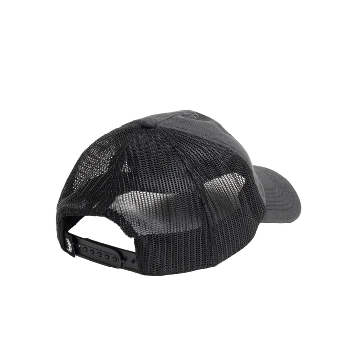 Stussy HC Ghost Logo Trucker - Black