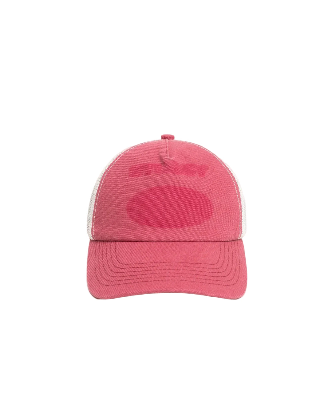 Stussy HC Ghost Logo Trucker - Red