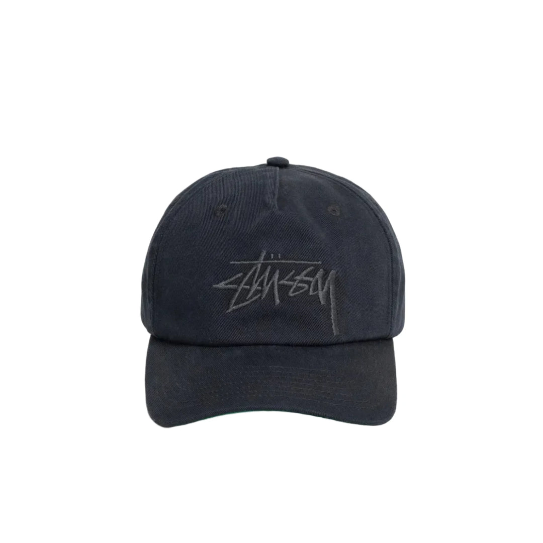 Stussy Mid-Depth Big Stock Snapback - Navy Eclipse – Civil Stussy Mid-Depth Big Stock Snapback - Navy Eclipse – Civil