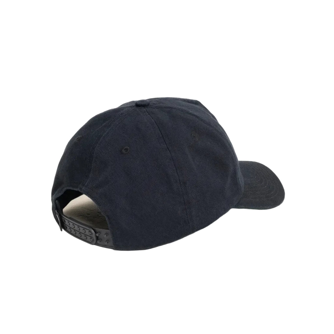 Stussy Mid-Depth Big Stock Snapback - Navy Eclipse