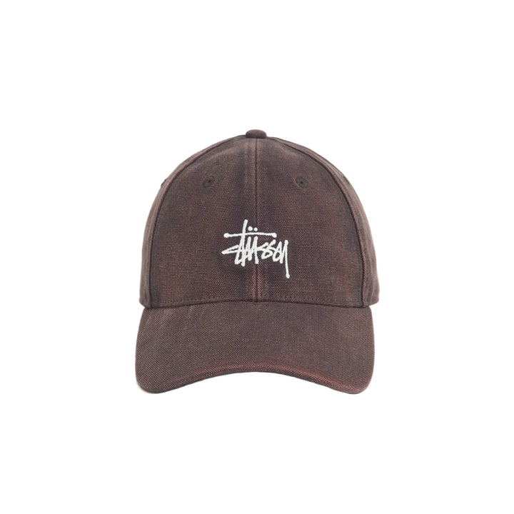 Stussy LP Washed Basic Canvas Cap - Brown