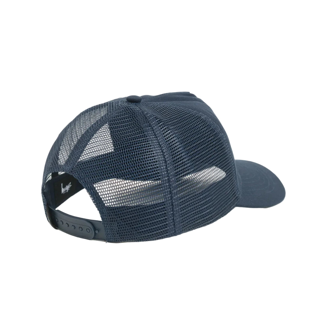 Stussy Trucker S Crown Cap - Navy