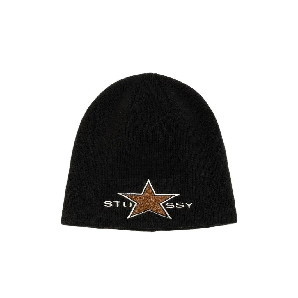 Stussy Star Patch Skullcap - Black – Civil