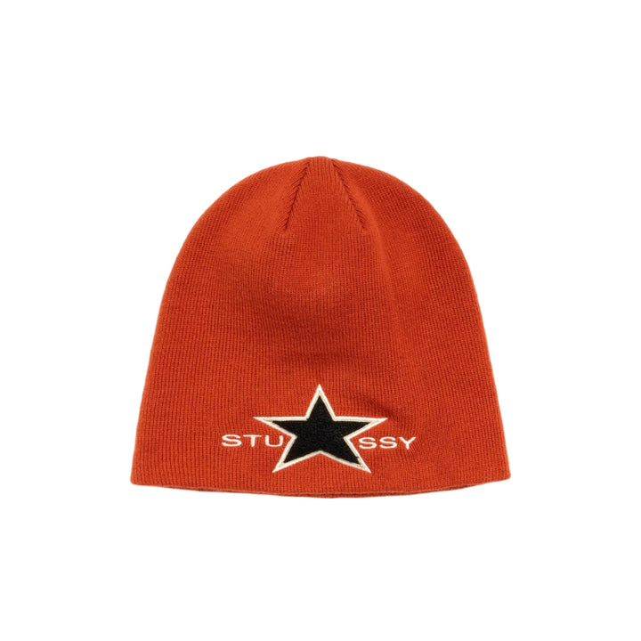 Stussy Star Patch Skullcap - Rust