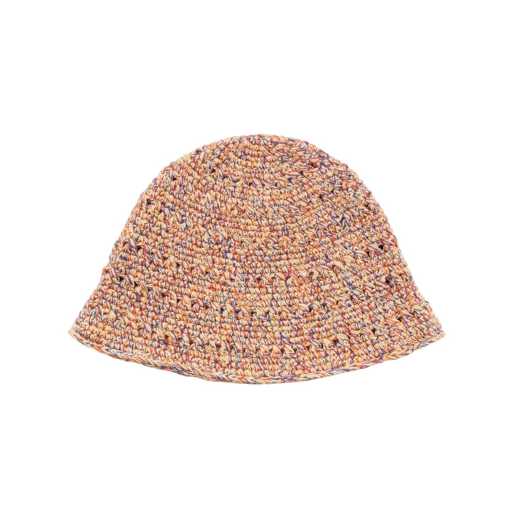 Stussy Hemp Stock Knit Bucket Hat - Multi Tan