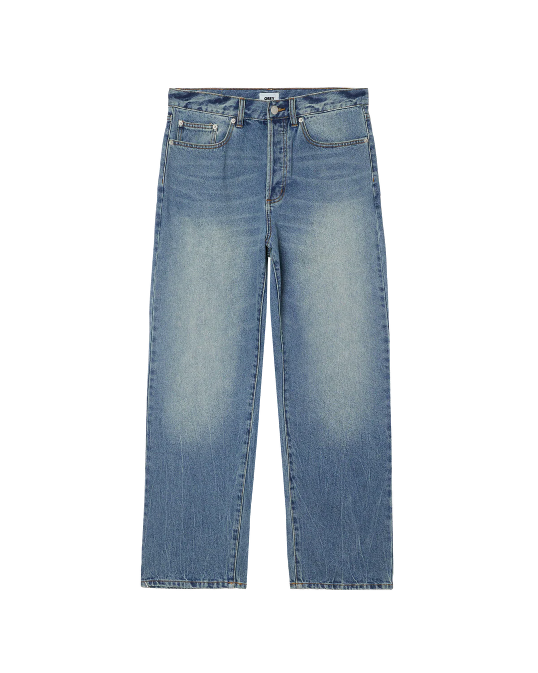 Obey Classic Baggy Vintage Denim - Heavy Vintage Light Indigo