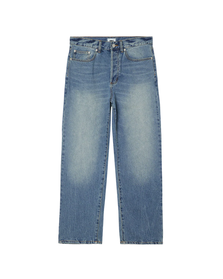 Obey Classic Baggy Vintage Denim - Heavy Vintage Light Indigo
