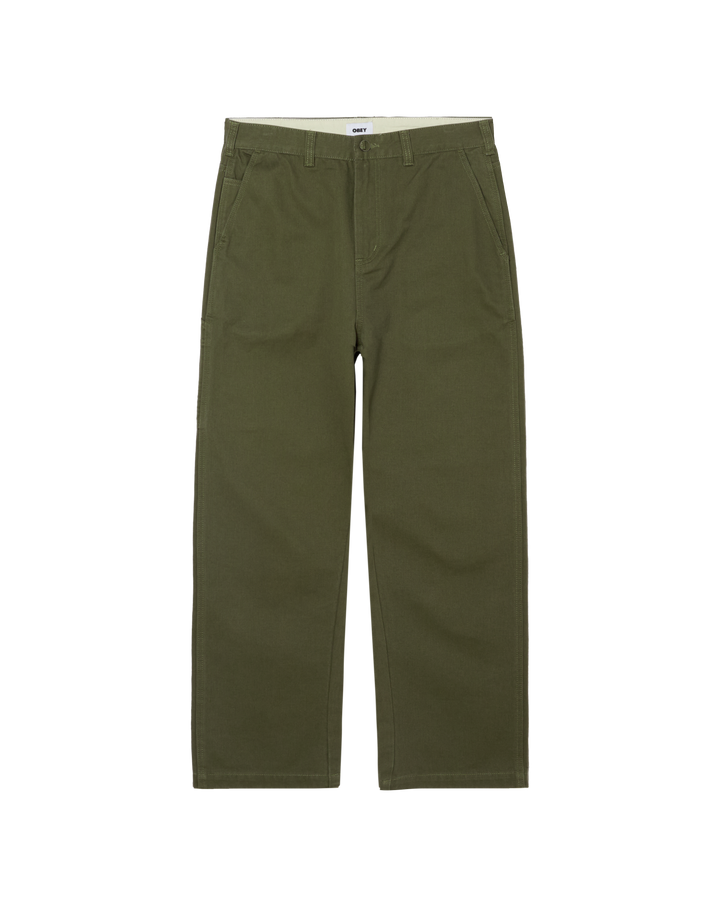 Obey Hardwork Carpenter Pant - Tea Leaf