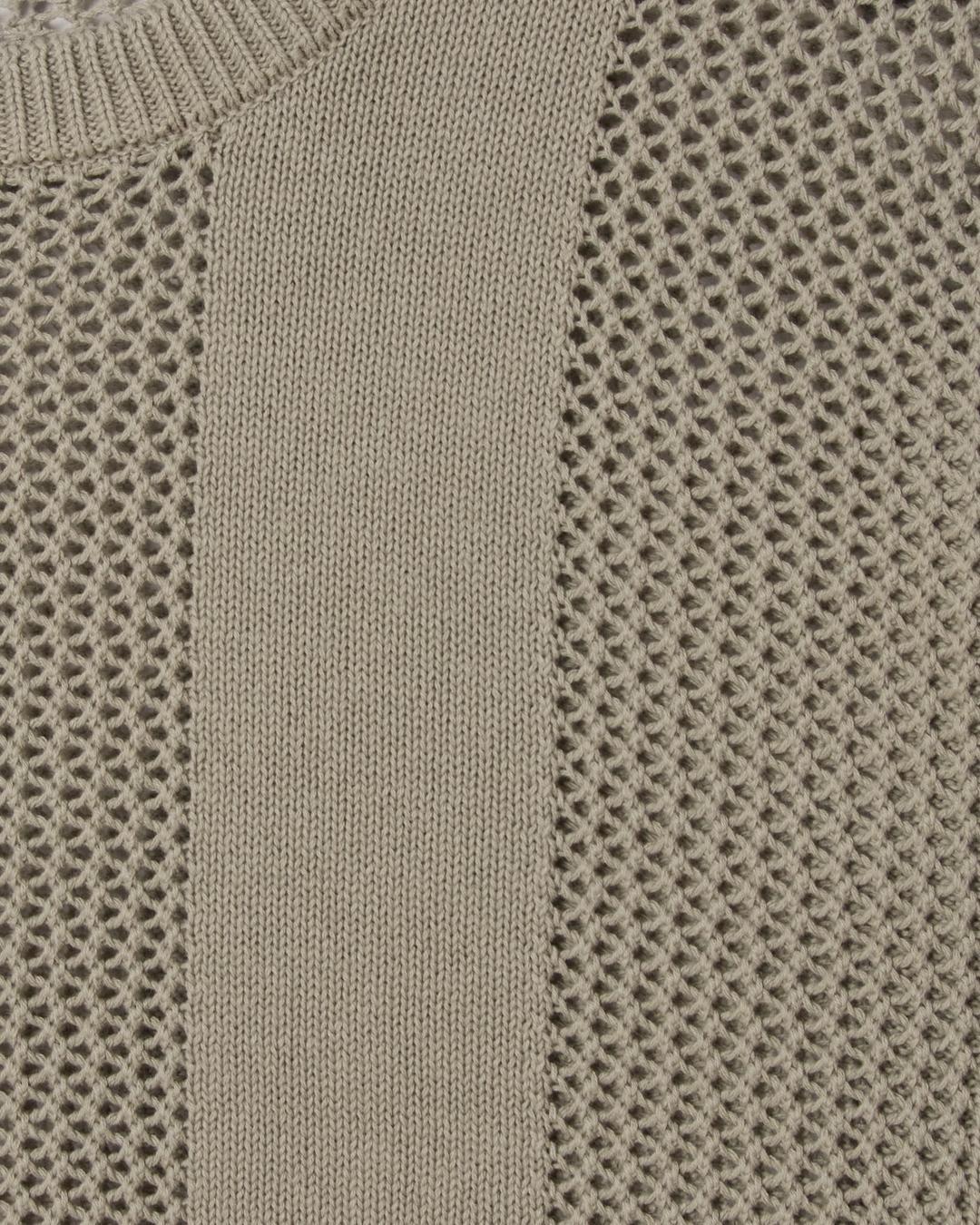 Obey Crochet Sweater - London Fog