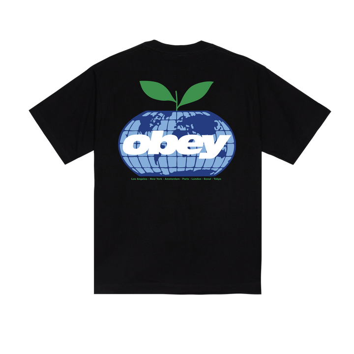 Obey Intercontinental T-Shirt - Black