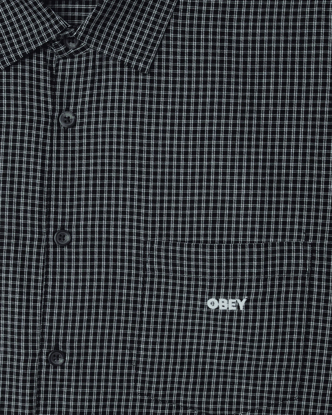 Obey Bigwig Frank Woven - Black