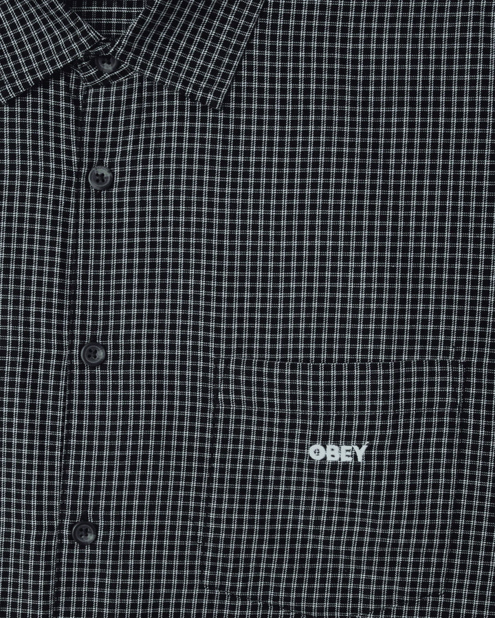 Obey Bigwig Frank Woven - Black