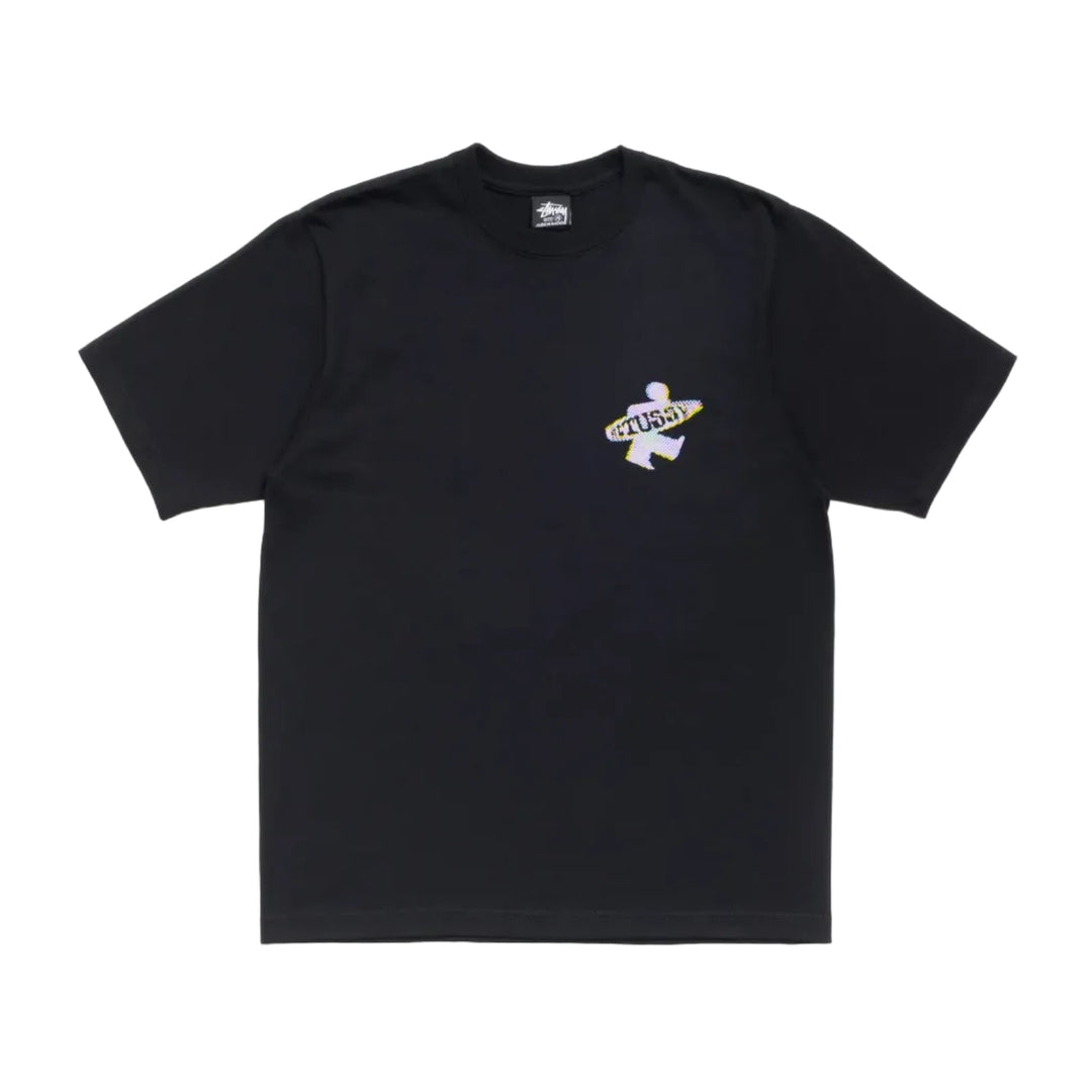 Stussy Dot Surf Tee - Black