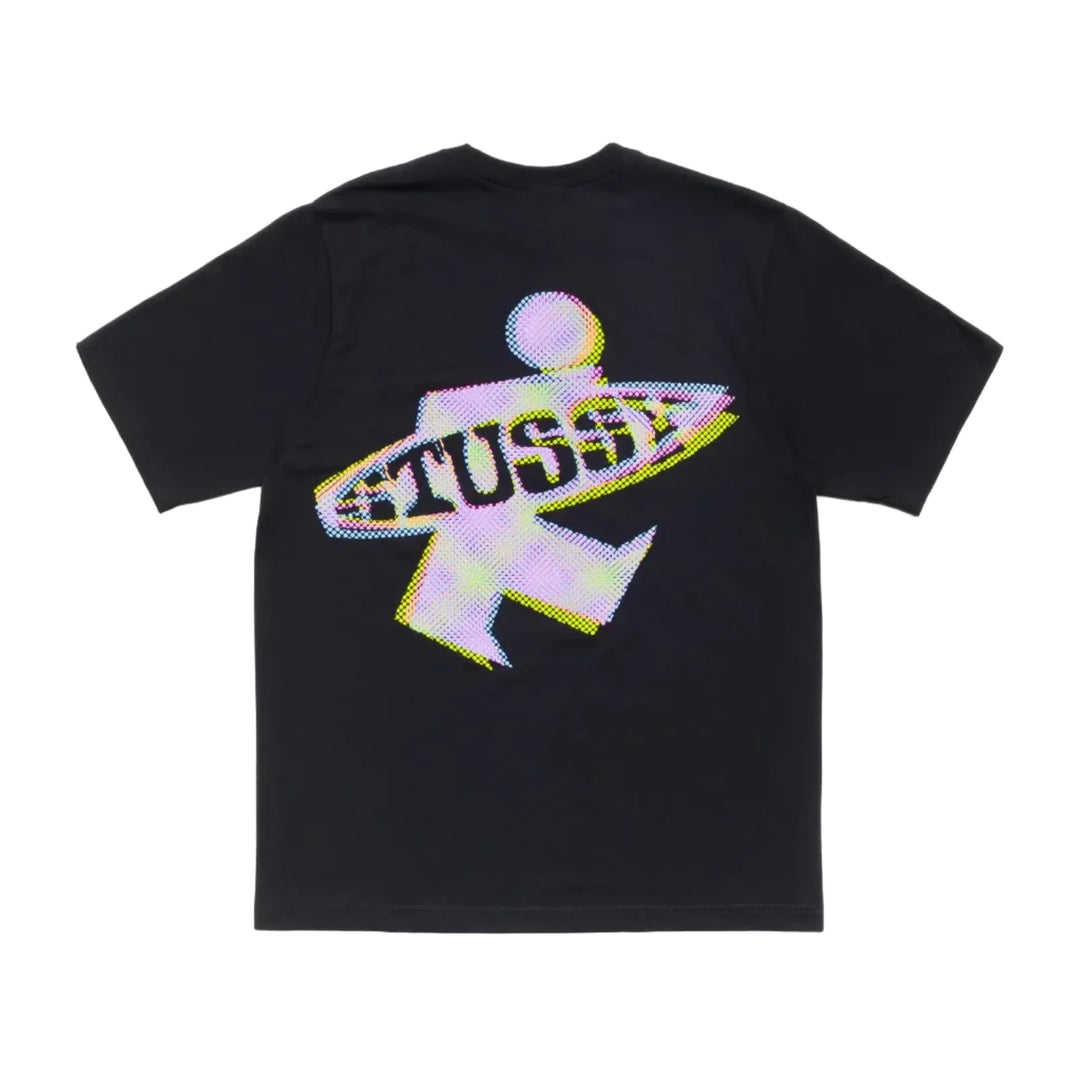 Stussy Dot Surf Tee - Black