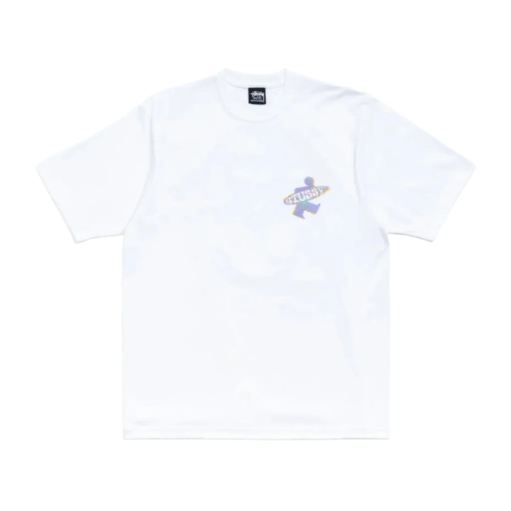 Stussy Dot Surf Tee - White
