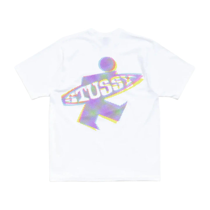 Stussy Dot Surf Tee - White