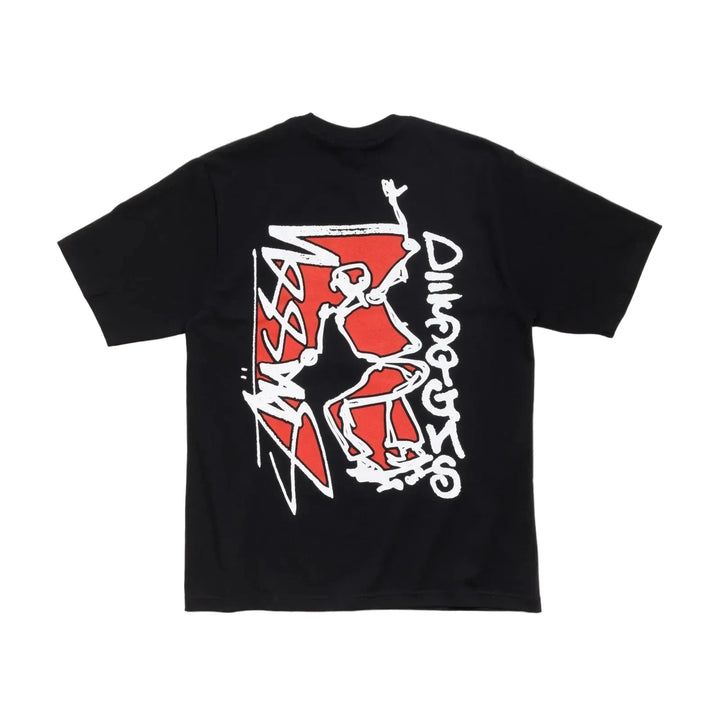 Stussy Smooth Sk8 Tee - Black