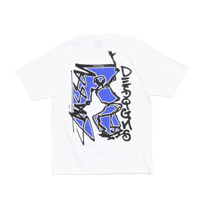 Stussy Smooth Sk8 Tee - White