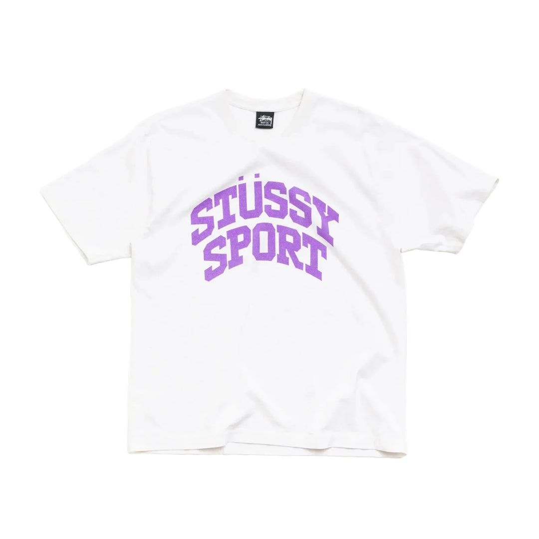 Stussy Block Sport Tee - White