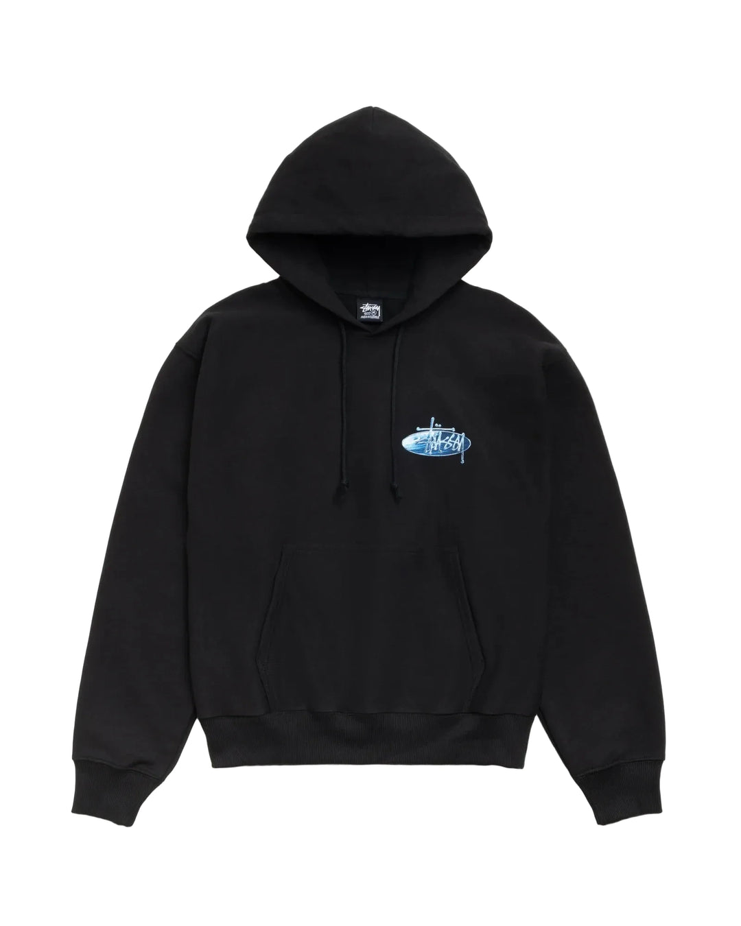 Stussy Wave Oval Hood - Black