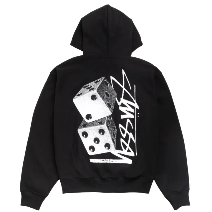 Stussy Tall Dice Zip Hood - Black