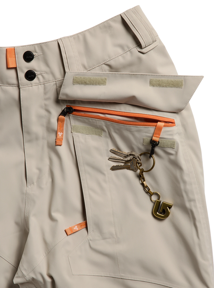 2027 Burton 50/50 Ronin 2000's Pant - Chinchilla Grey