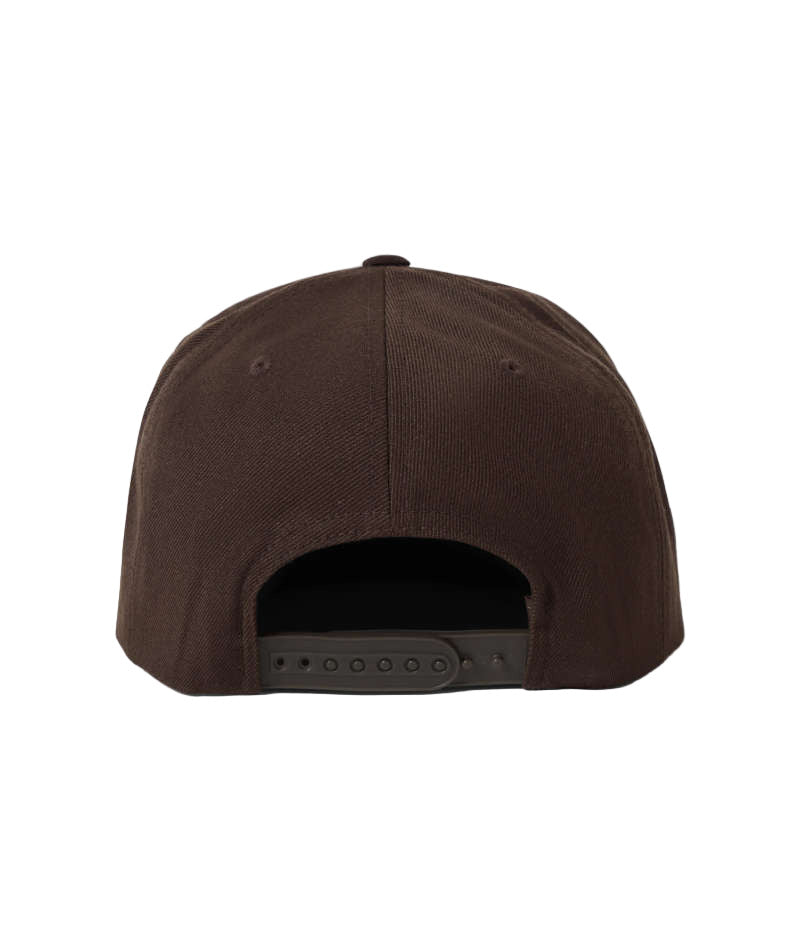 Brixton Oath III Snapback - Pinecone Brown / Brown Suede