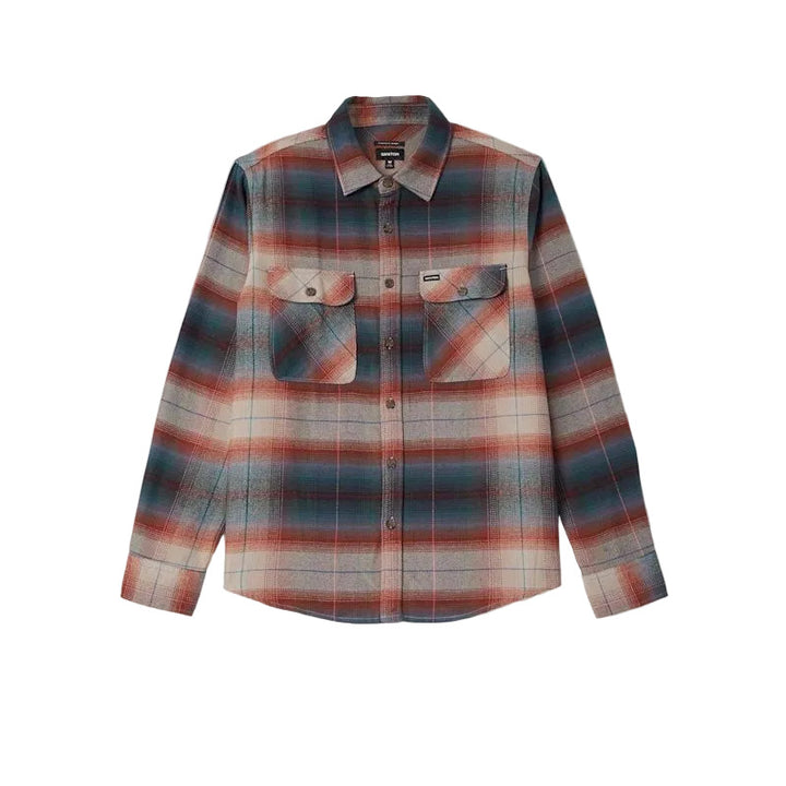 Brixton Bowery Flannel - Multi Shadow