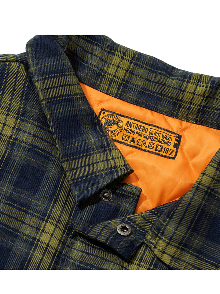 Anti-Hero Hecho Por Skate Flannel - Plaid
