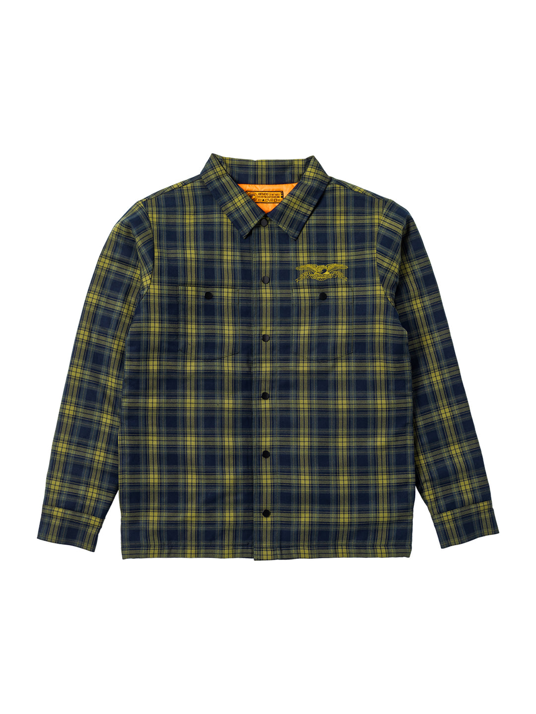 Anti-Hero Hecho Por Skate Flannel - Plaid