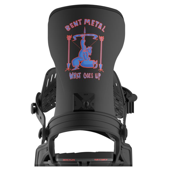 2026 Bent Metal Axtion Binding - Black / Blue / Red Forest Bailey