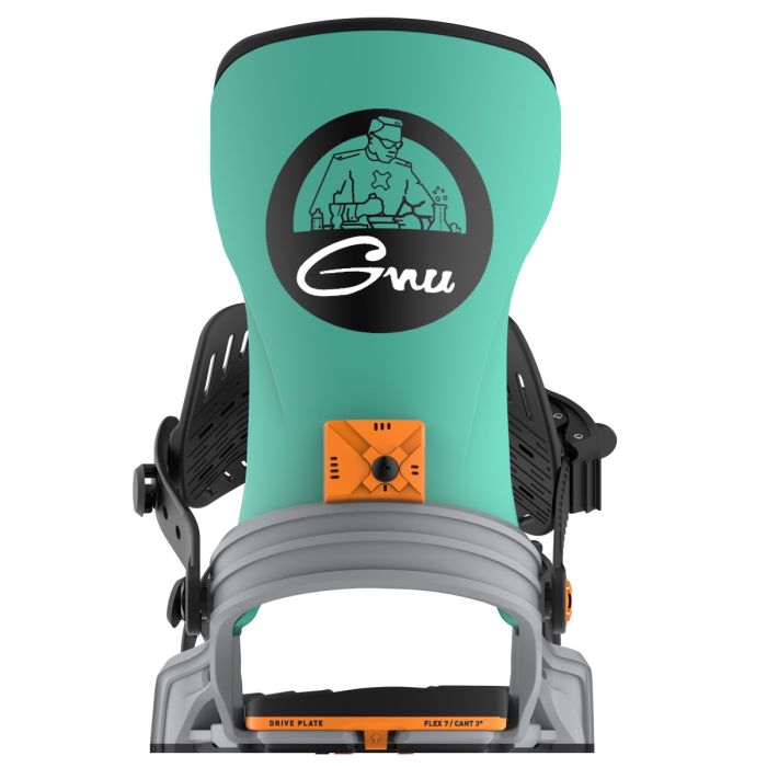 2026 Bent Metal Axtion Binding - Grey / Green