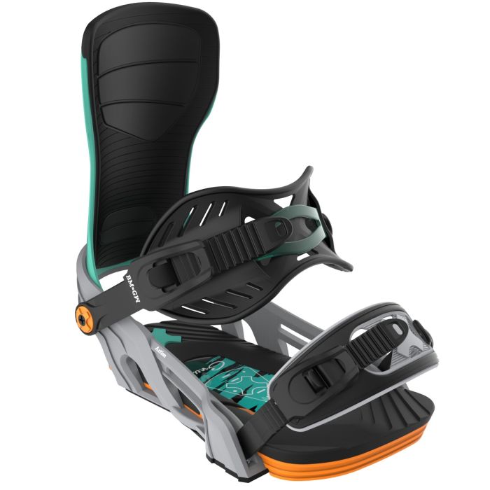 2026 Bent Metal Axtion Binding - Grey / Green