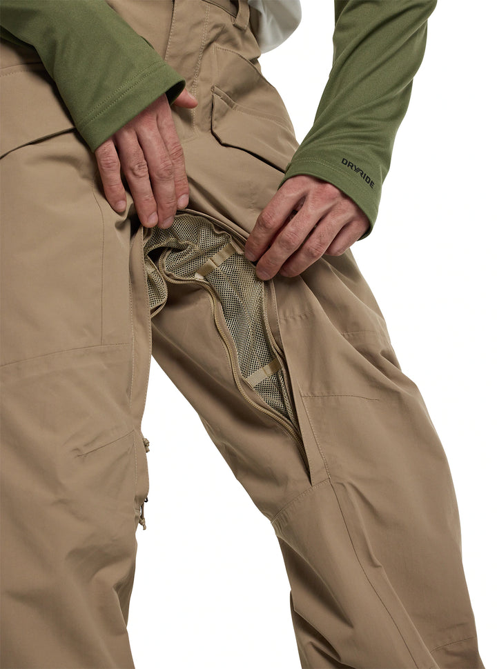 2025 Burton Men's Covert 2.0 Insulated Pants Summit Taupe Civil