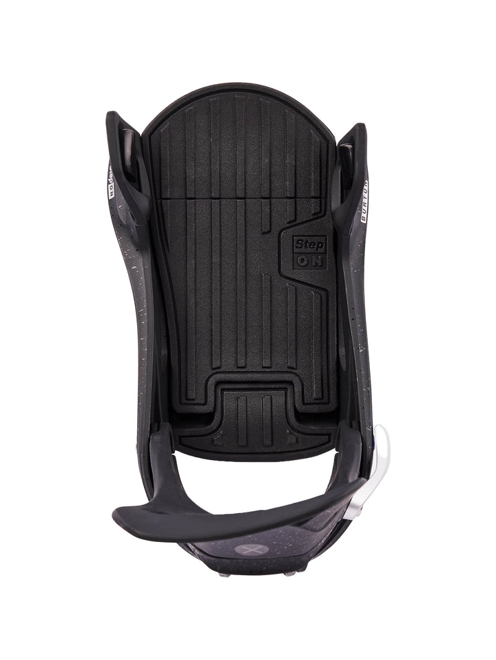2025 Burton Men's Step On X Re:Flex Snowboard Bindings - Black
