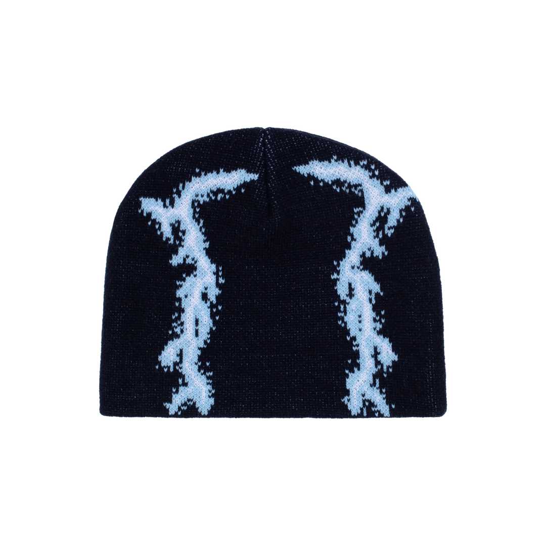 Hockey Lightning Skully Beanie - Black