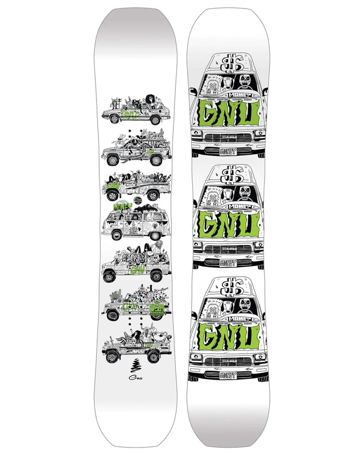 2027 Gnu Money S Snowboard - 140cm