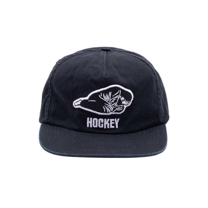 Hockey Broken Hat - Black