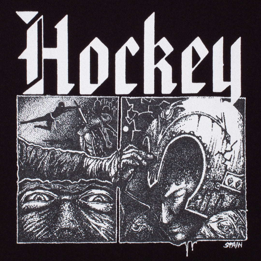 Hockey Middle Earth Tee - Black