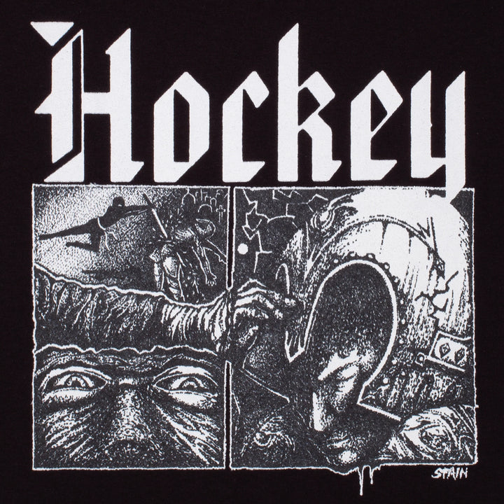 Hockey Middle Earth Tee - Black