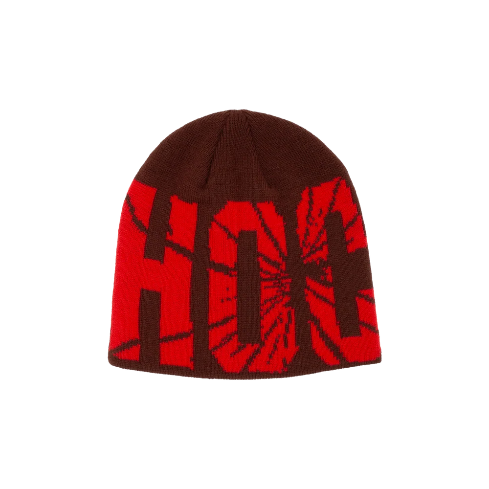 Hockey Shatter Skully Beanie - Brown
