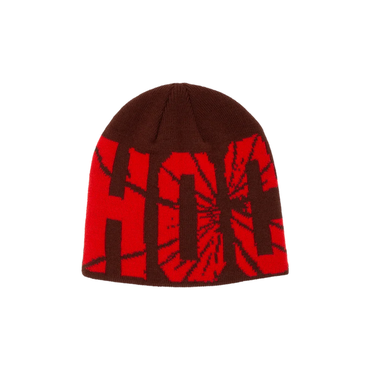 Hockey Shatter Skully Beanie - Brown